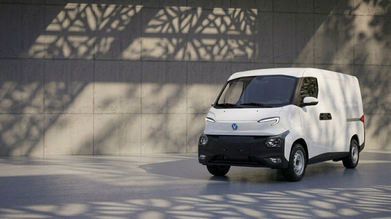 Keyton Q2 Van — Furgón eléctrico de pasajeros en Uruguay
